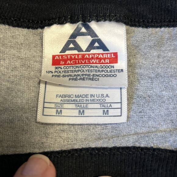 Vintage AC/DC Women’s T-Shirt Size Medium 2003 3/4 Sleeve Baseball Style - Picture 5 of 10